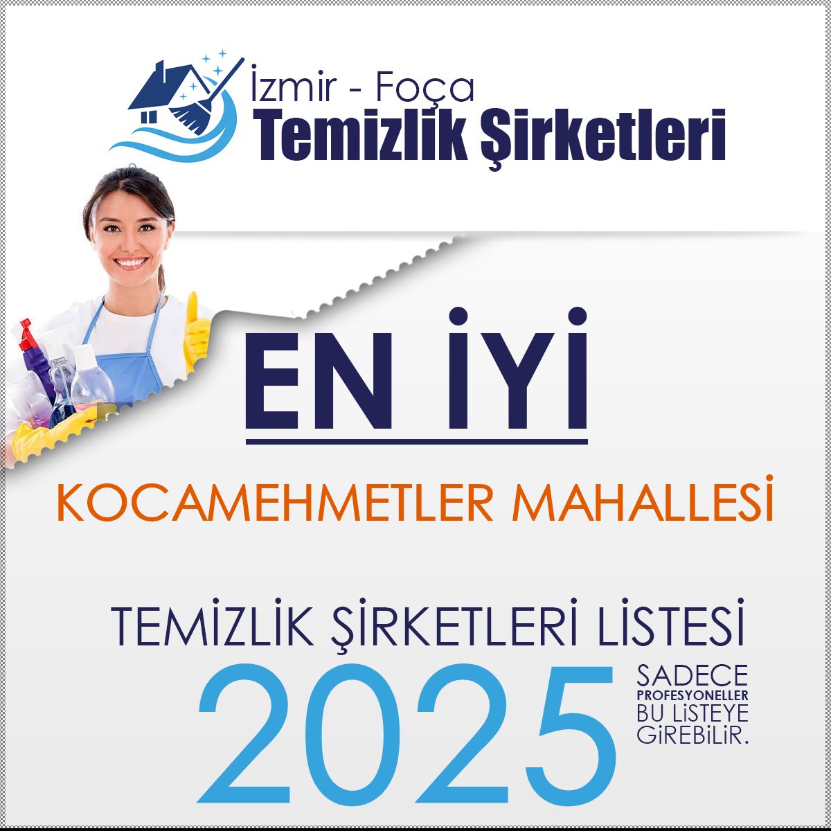 Foça Kocamehmetler Mahallesi En İyi Temizlik Şirketi